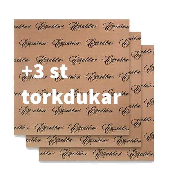 Excalibur 5-brickor, glasdörr + 3 torkdukar - Bild 4