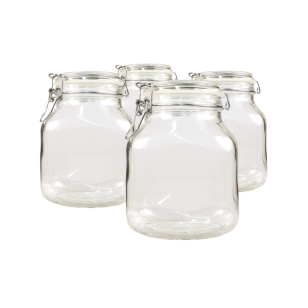 Modern Glasburk 1000 ml – 4-pack