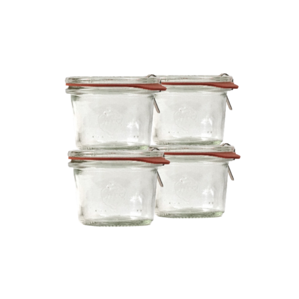 Retro Glasburk 80ml 4-pack